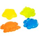 Műanyag homokozószett élénk színekben