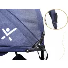 Fix Lite 3in1 tricikli szülőkormánnyal és lábtartóval kék színben (360°-ban forgatható ülés)