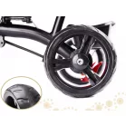 Fix Lite 3in1 tricikli szülőkormánnyal és lábtartóval kék színben (360°-ban forgatható ülés)