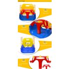 3az1-ben műanyag felfüggeszthető kerti hinta