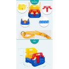 3az1-ben műanyag felfüggeszthető kerti hinta