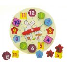 Fa készségfejlesztő óra 18 cm