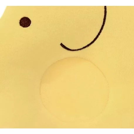 Babapárna - elefánt forma (18,5 cm x 25 cm) - sárga színben