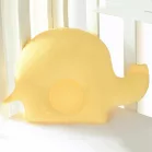 Babapárna - elefánt forma (18,5 cm x 25 cm) - sárga színben