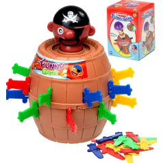 Kalózos, hordós, vicces, ügyességi társasjáték