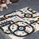 Játszószőnyeg város, vízálló 130 x 100 cm