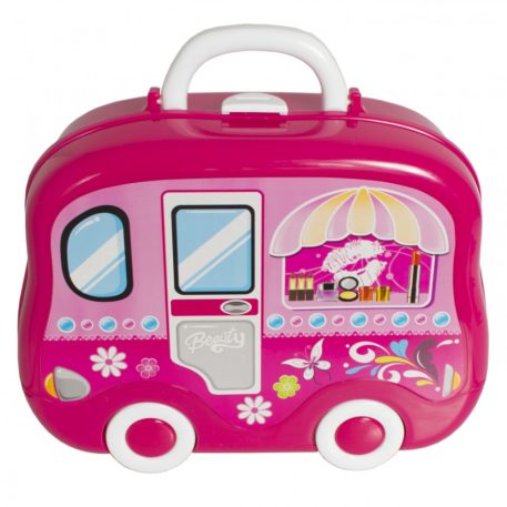 Busz alakú kozmetikai szett kiegészítőkkel