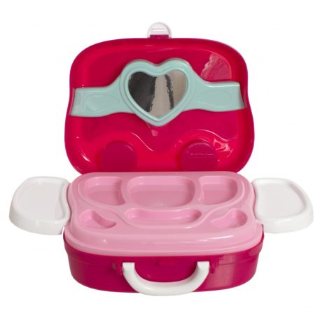 Busz alakú kozmetikai szett kiegészítőkkel