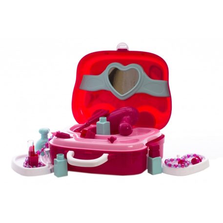 Busz alakú kozmetikai szett kiegészítőkkel