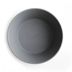 Mushie kerek tál 2 db - Smoke
