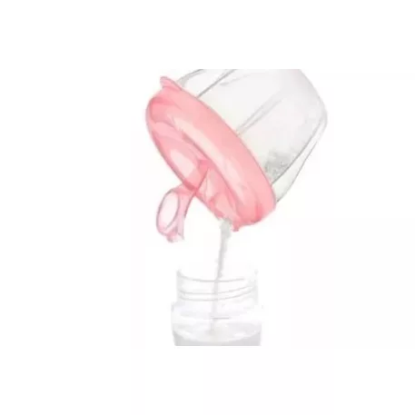 Nuvita tápszertartó doboz - pasztell pink színben 