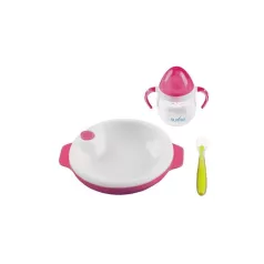 Nuvita első étkészlet - Pink