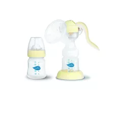   Nuvita Materno Twist 1215M kézi mellszívó + 150 ml-es cumisüveg