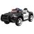 Sport GT elektromos rendőrautó dupla motorral fekete színben szülői távirányítóval bőr üléssel