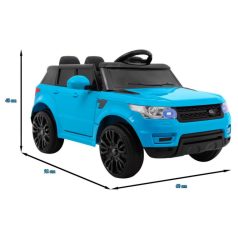   Rapid Racer elektromos terepjáró világoskék színben szülői távirányítóval