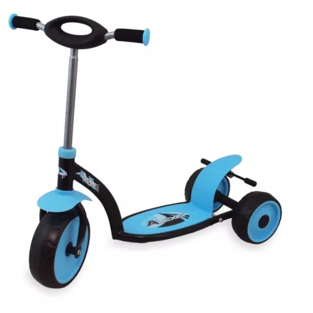 Háromkerekű roller kék színben