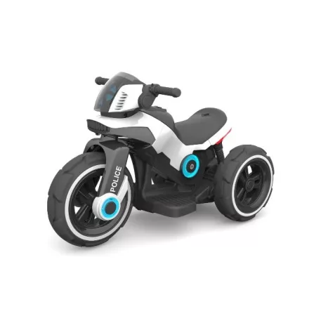 Fehér elektromos rendőrmotor
