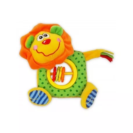 Baby Mix hryzátko s hrkálkou - lev