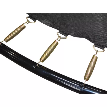 SkyFlyer 304 cm-es profi belső hálós trambulin fekete színben + AJÁNDÉK létra