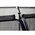 SkyFlyer 304 cm-es profi belső hálós trambulin fekete színben + AJÁNDÉK létra