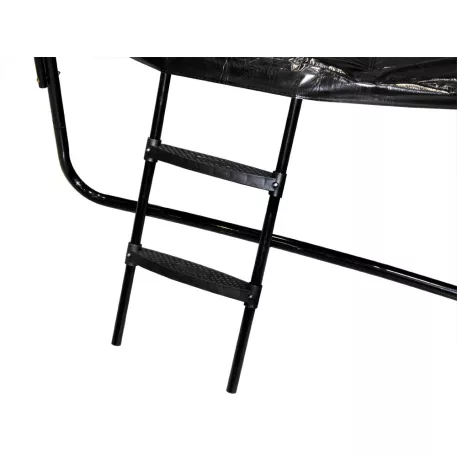 SkyFlyer 304 cm-es profi belső hálós trambulin fekete színben + AJÁNDÉK létra