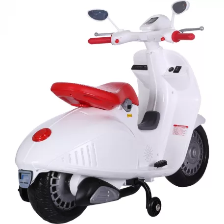 Baby Mix elektromos robogó fehér színben