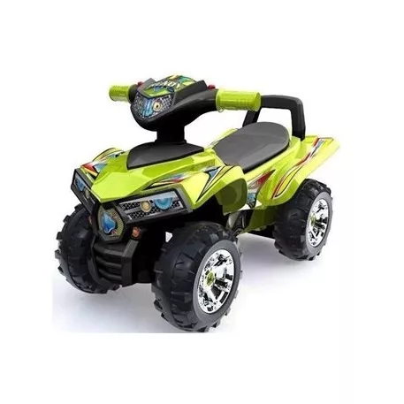 Baby Mix detské odrážadlo Quad svietiace a zvukové - zelené