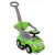 Baby Mix hrajúce detské auto odrážadlo s vodiacou  tyčou -zelené