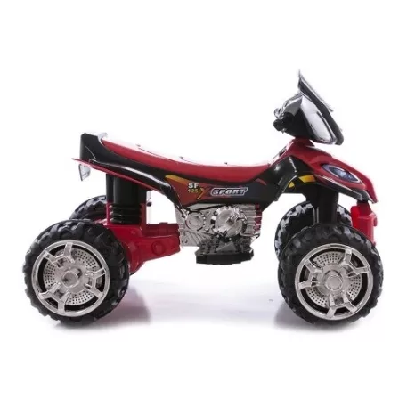 Baby Mix elektromos négykerekű motor piros színben
