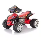 Baby Mix elektromos négykerekű motor piros színben