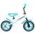 Baby Mix detské odrážadlo - bicykel s ručnou brzdou - modro-biely