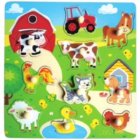 Veľké puzzle Farma