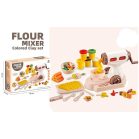 Klasszikus tésztakészítő gép gyerekeknek színes gyurmával és kiegészítőkkel