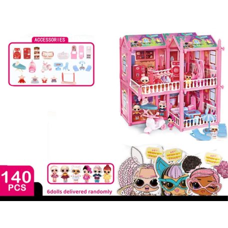 140 részes babaház