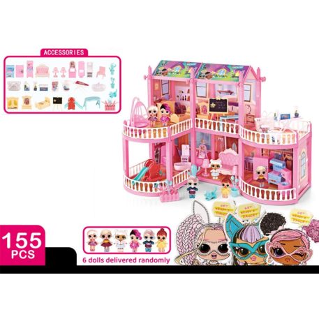 155 részes babaház