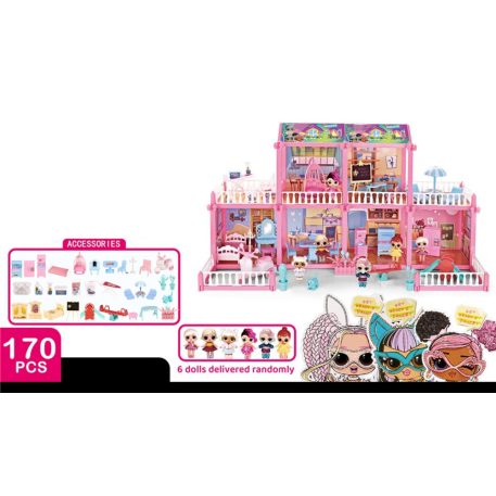 170 részes babaház