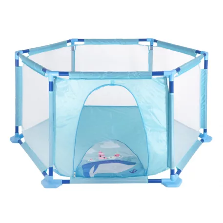 Bálnás járóka 40 darab labdával