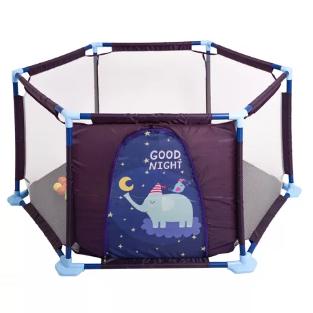 Elefántos járóka 40 darab labdával