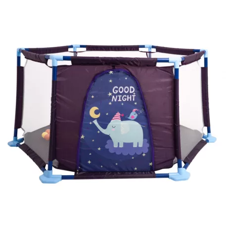 Elefántos járóka 40 darab labdával