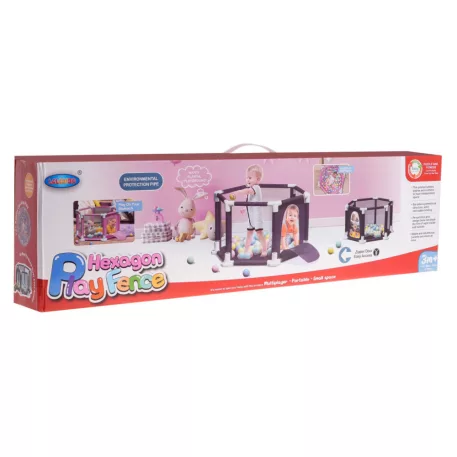 Elefántos járóka 40 darab labdával