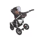 Mama Kiddies Dream 3az1-ben multifunkciós babakocsi kiegészítőkkel barna színben + Ajándék