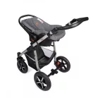 Mama Kiddies Dream Limited Edition 3az1-ben multifunkciós babakocsi kiegészítőkkel antracit és piros színben + Ajándék