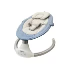Mama Kiddies prémium 2az1-ben elektromos hinta és pihenőszék távirányítóval kék színben + ajándékok