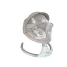 Mama Kiddies prémium 2az1-ben elektromos hinta és pihenőszék távirányítóval szürke színben + ajándékok