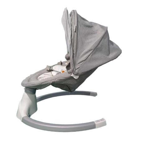 Mama Kiddies prémium 2az1-ben elektromos hinta és pihenőszék távirányítóval szürke színben + ajándékok