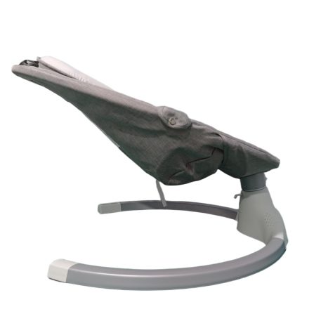 Mama Kiddies prémium 2az1-ben elektromos hinta és pihenőszék távirányítóval szürke színben + ajándékok