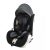 ISOFIX-es 360°-ban forgatható Mama Kiddies Rotary biztonsági autósülés (0-36 kg) fekete-sötétszürke színben + ajándékok