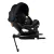 ISOFIX-es 360°-ban forgatható Mama Kiddies® Turbo Wings biztonsági autósülés (40 - 150 cm) sötétszürke színben támasztólábbal + ajándék gerinctámasszal és napvédővel