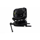 ISOFIX-es 360°-ban forgatható Mama Kiddies® Turbo Wings biztonsági autósülés (40 - 150 cm) sötétszürke színben támasztólábbal + ajándék gerinctámasszal és napvédővel