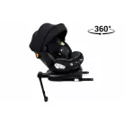 ISOFIX-es 360°-ban forgatható Mama Kiddies® Turbo Wings biztonsági autósülés (40 - 150 cm) sötétszürke színben támasztólábbal + ajándék gerinctámasszal és napvédővel